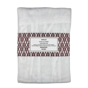 Záclona na stuhách Dolly polyester biela 140x180 (x2) Merkury Home vyobraziť