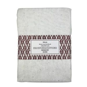 Záclona na priechodkách Ulla polyester biela 140x260 Merkury Home II/22 vyobraziť