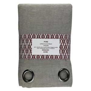 Záves Pure na priechodkách 135x250 šedá Merkury Home vyobraziť