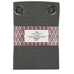 Záves na prechodkách Odin 135x250 šedá Merkury Home vyobraziť