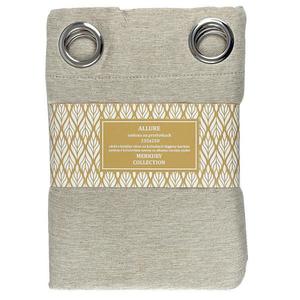 Záves na priechodkách Allure 135x250 béžová Merkury Home vyobraziť