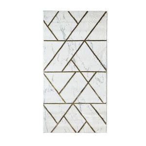 Koberec Frisee Diamond 1, 33/1, 9 A0052 biela/zlatá vyobraziť