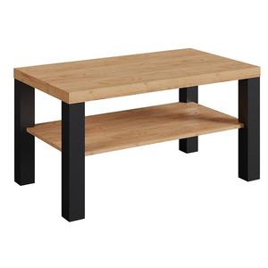 Konferenčný stolík Olaf XII čierna/craft vyobraziť
