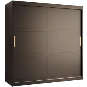 Skriňa Amiro 1 180 čierny/čierny vyobraziť
