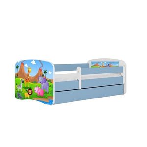Dětská postel Babydreams safari modrá vyobraziť