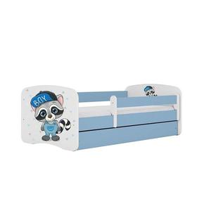 Detská Posteľ. Babydreams+Sz+M Modrá 80x180 medvedík čistotný vyobraziť
