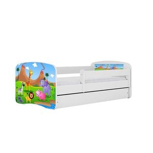 Detská posteľ Babydreams safari biela vyobraziť