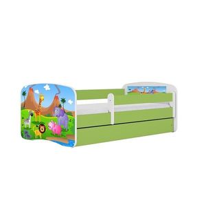 Detská Posteľ. Babydreams+Sz+M Zelená 80x180 Safari vyobraziť