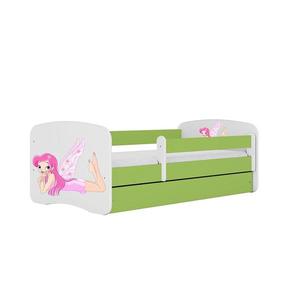Detská Posteľ. Babydreams+Sz+M Zelená 80x180 Víla 2 vyobraziť