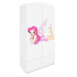Skriňa Babydreams Biely – Víla 1 vyobraziť