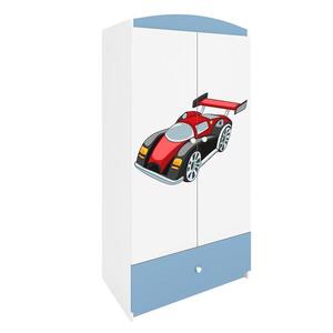Skriňa Babydreams Modrá – Auto vyobraziť
