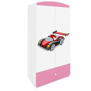 Skriňa Babydreams Ružová – Auto vyobraziť