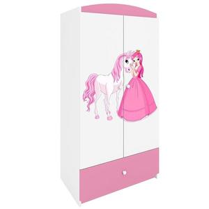 Skriňa Babydreams Ružová – Princezná 2 vyobraziť