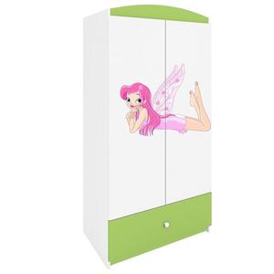 Skriňa Babydreams Zelená – Víla 2 vyobraziť