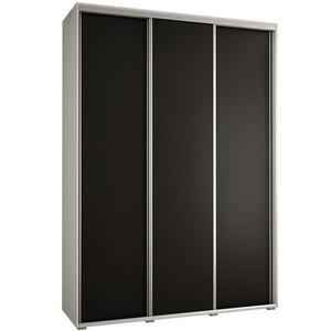 Skriňa 45 Canaris 1 200 biela/čierna/silver vyobraziť