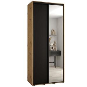 Skriňa 45 Canaris 3 140 artisan/čierna/čierna vyobraziť