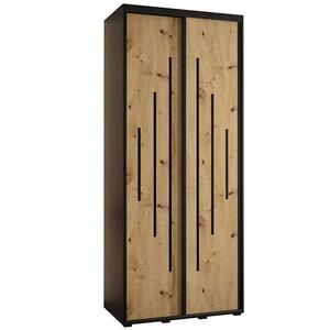 Skriňa 45 Canaris 12 110 čierna/artisan/čierna vyobraziť