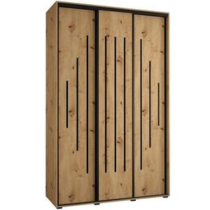 Skriňa 45 Canaris 12 180 artisan/čierna vyobraziť