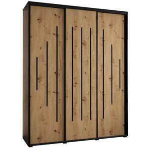 Skriňa 45 Canaris 12 200 čierna/artisan/čierna vyobraziť