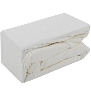 Prestieradlo jersey s gumkou 115GSM 180x200 biela vyobraziť