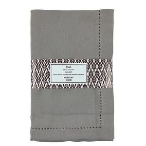 Obrus SAGA svetlošedá 160x220 easy care vyobraziť