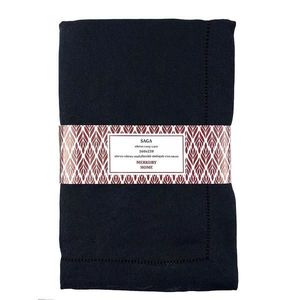 Obrus SAGA čierna 160x220 easy care vyobraziť
