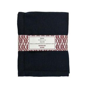 Behúň SAGA čierna 45x140 easy care vyobraziť