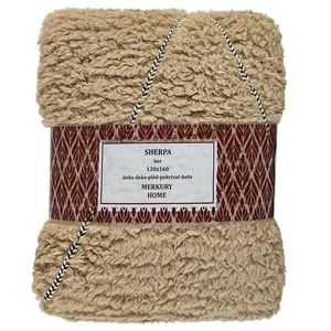 Deka Sherpa 130x160 krémová Merkury Home vyobraziť