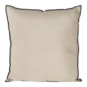 Obliečka na vankúš Linen/5/C 45x45 béžová čierna 405210 vyobraziť