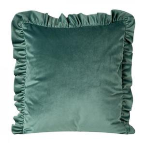 Obliečka na vankúš Velvet/25/O 45x45 mint volánik 387652 vyobraziť