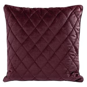 Obliečka na vankúš Velvet/28/F 50x50 bordová 387716 vyobraziť