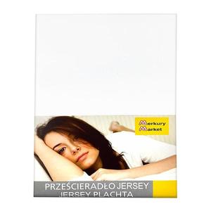 Prestieradlo jersey s gumičkou 160x200 biela 1 vyobraziť