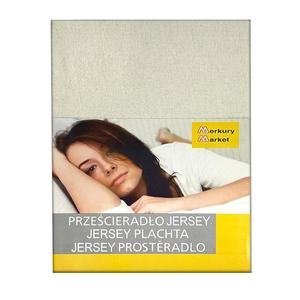 Prestieradlo jersey s gumičkou 140x200 béžová 2 vyobraziť