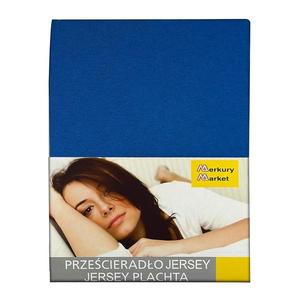 Prestieradlo jersey s gumičkou 90x200 námornícka modrá 29 vyobraziť