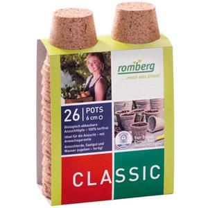Romberg kvetináč natur d6cm 26ks vyobraziť