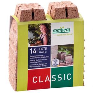 Romberg kvetináč natur 8x8cm 14ks vyobraziť