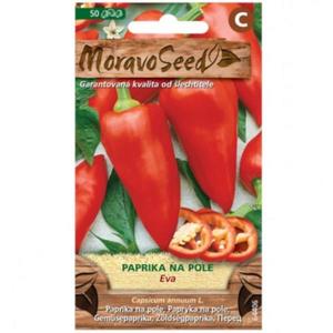 Paprika zeleninová skorá Eva, na pole vyobraziť