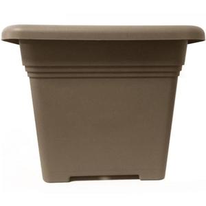 Kvetináč hranatý ZORA taupe 14cm vyobraziť