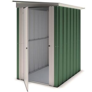 Kovový záhradný domček 54GPE 158x120 cm zelený vyobraziť