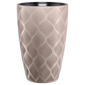 Kvetináč Flow Slim 30 taupe vyobraziť