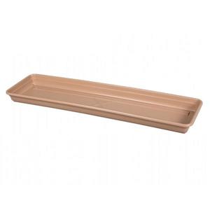 Podmiska pod truhlík Lobelia Modern 50cm hnedá vyobraziť