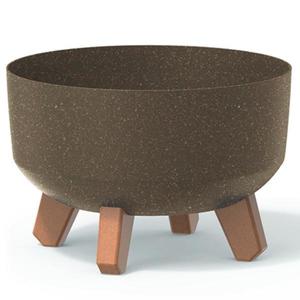 Kvetináč Gracia Eco Wood Standard 400 - káva eco vyobraziť
