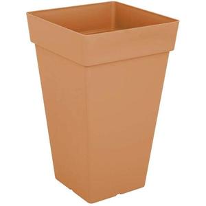 Kvetináč CAPRI SQUARE 40 cm light terracotta vyobraziť