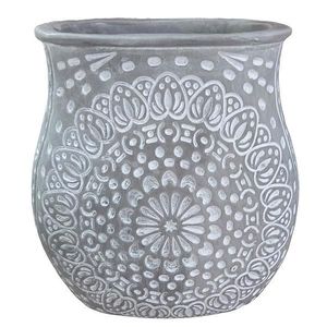 Cementový Kvetináč YS40316 17.5x13x19 cm vyobraziť