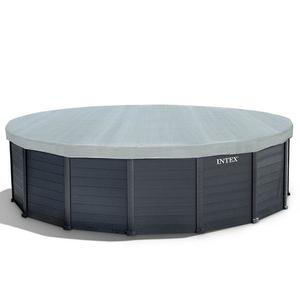 Panelový bazén Graphite Gray INTEX 4, 78x1, 24 m RCD 26384GS vyobraziť