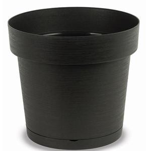 Kvetináč Melrose Glamour 16x17h 1, 75lt Antracit Mga16 vyobraziť
