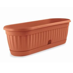 Kvetináč Mediteran Lux 32x11, 5x8, 5h 2lt Terakota T510032 vyobraziť