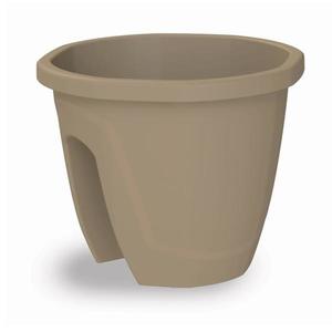 Kvetináč Nizza 30x30x24h 10lt Mocca Npm-30 vyobraziť