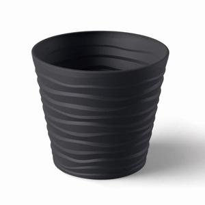 Kvetináč Bora 30x27, 4h Antracit Ba0300 vyobraziť
