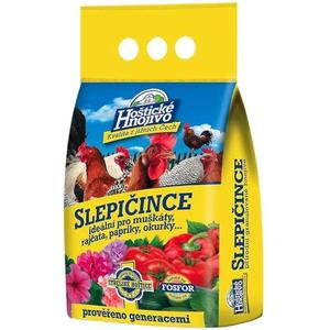 Hoštické hnojivo - Slepičince 2, 5 kg vyobraziť